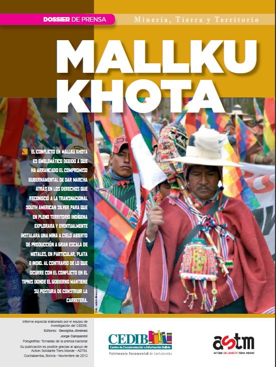 Mallku Khota: Dossier de prensa