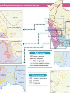 Mapas Lagos y concesiones mineras | Petropress 30