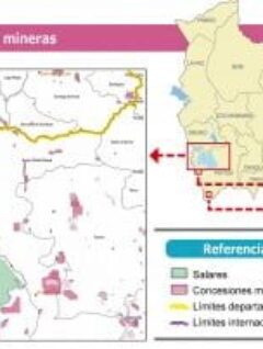 Mapa Salares y concesiones mineras | Petropress 30