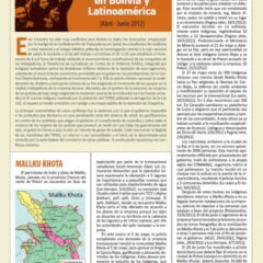Petropress 29 | Cronología de conflictos mineros abril a junio 2012