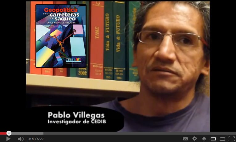 Entrevista Pablo Villegas sobre “Geopolítica de las carreteras”