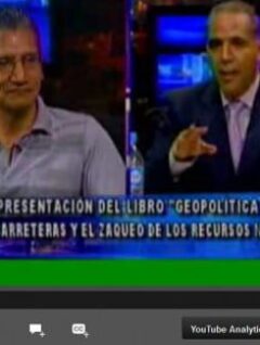 Entrevista Pablo Villegas sobre «Geopolítica de las carreteras» | Red Uno 10 abril 2013