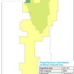 Superposición Bloque Azero (Gazprom y Total) con Parque Nacional Iñao