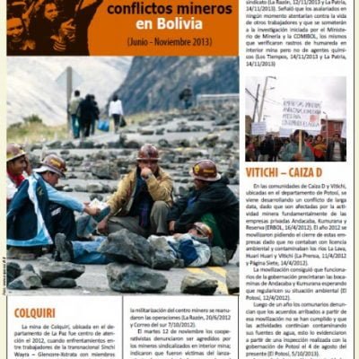 conflictos mineros