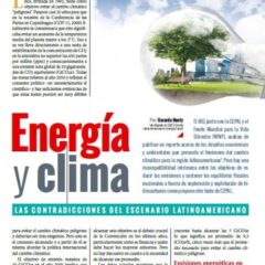 Energía y clima. Las contradicciones del escenario latinoamericano (Petropress 32, 12.13)