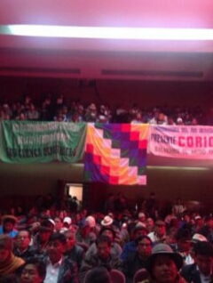 Resoluciones de la Cumbre Social sobre proyecto de Ley Minera (La Paz, 09.05.2014)