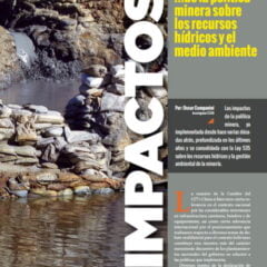 Impactos de la política minera sobre los recursos hídricos y el medio ambiente (Petropress 33, 10.14)
