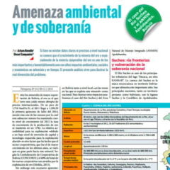 La minería de oro: Amenaza ambiental y de soberanía (Petropress 34, 3.15)