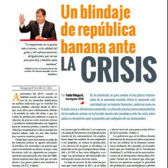 Un blindaje  de república  banana ante la crisis (Petropress 34, 3.15)