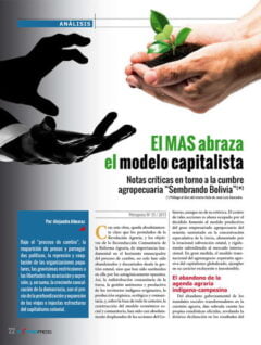 El MAS abraza el modelo capitalista (Petropress 35, 3.16)