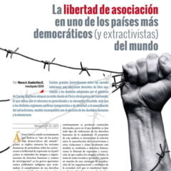 Petropress 35 | La libertad de asociación en uno de los países más democráticos y extractivistas del mundo