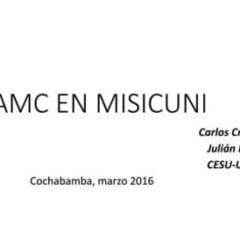 02 CAMC en Misicuni