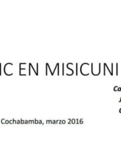 02 CAMC en Misicuni