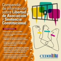 Compendio de información sobre Libertad de Asociación y Sentencia