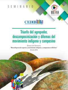 Triunfo del agropoder descampesinización y dilemas del movimiento indígena y campesino