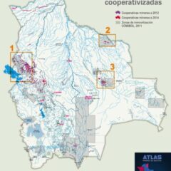 Mapa interactivo: Áreas mineras cooperativizadas (Atlas Minero de Bolivia)