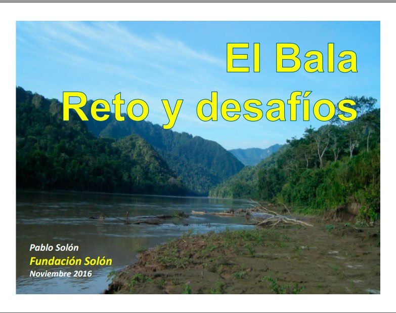 El Bala, retos y desafíos