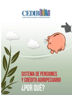 Dossier: Sistema de pensiones y crédito agropecuario: ¿Por qué?