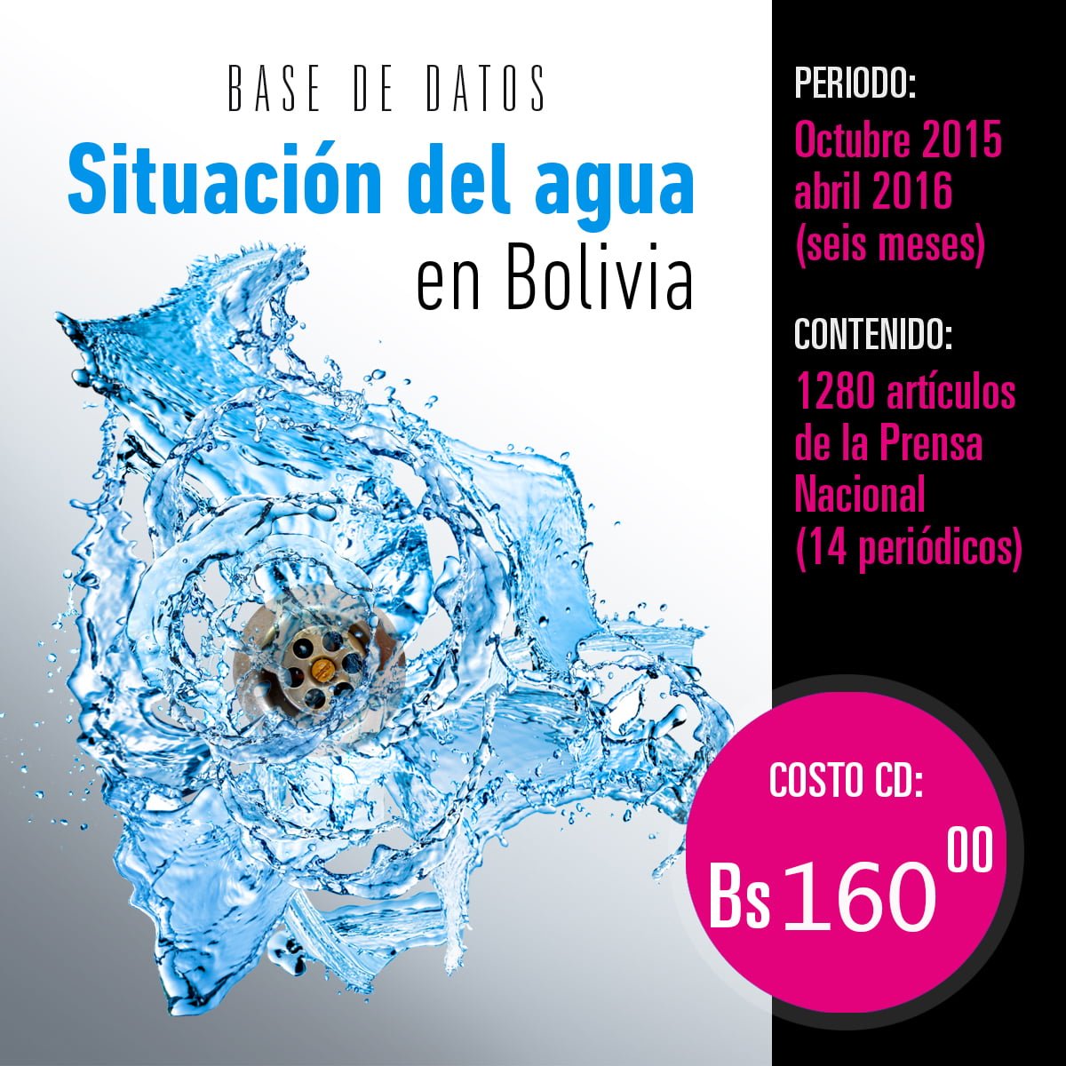 Situación del agua en Bolivia: Base de datos hemerográfica