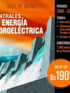 Centrales de energía hidroeléctrica: Base de datos hemerográfica