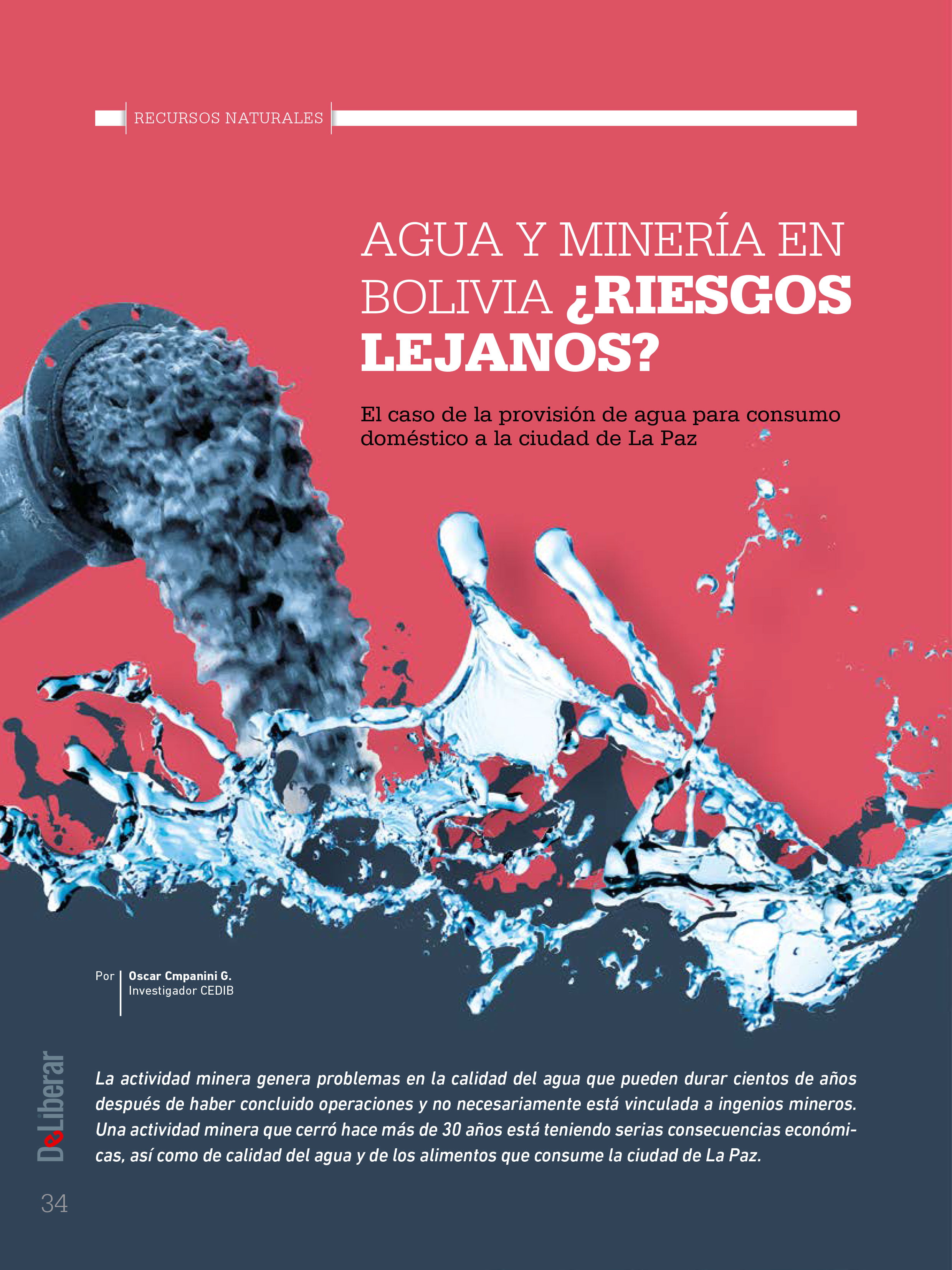 Agua y minería en Bolivia ¿Riesgos lejanos?