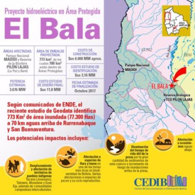 El Bala: Proyecto hidroeléctrico en área protegida