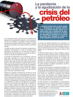 La pandemia y la agudización de la crisis del petróleo
