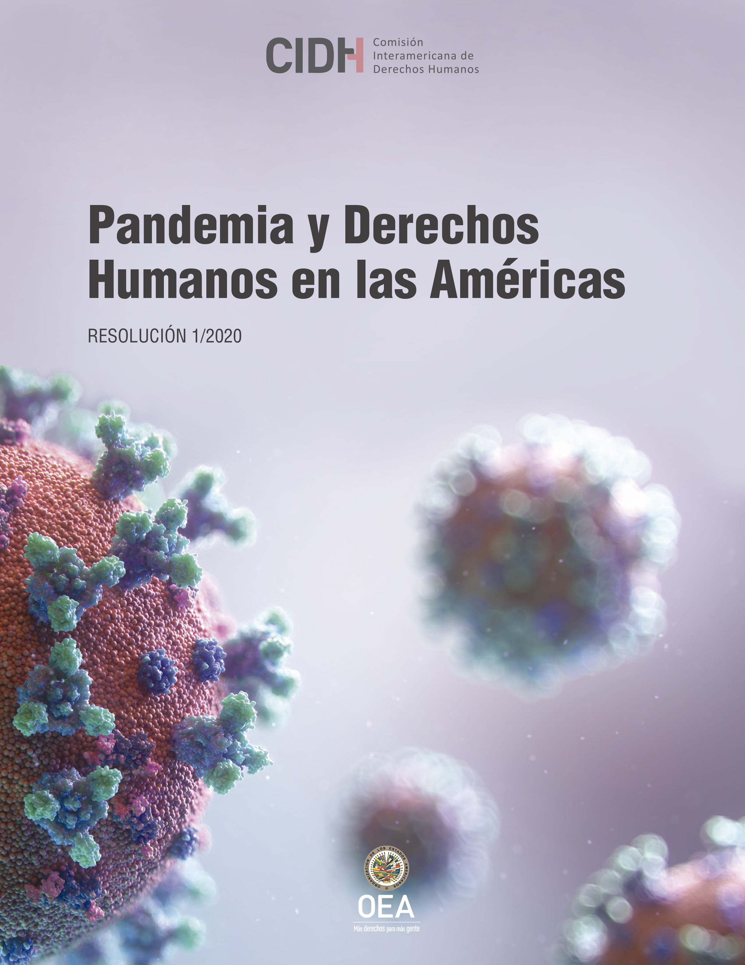 Pandemia y Derechos Humanos en las Américas (Resolución 1/2020 de la CIDH)