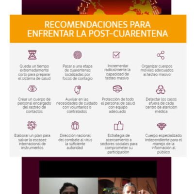 Recomendaciones para enfrentar la post cuarentena