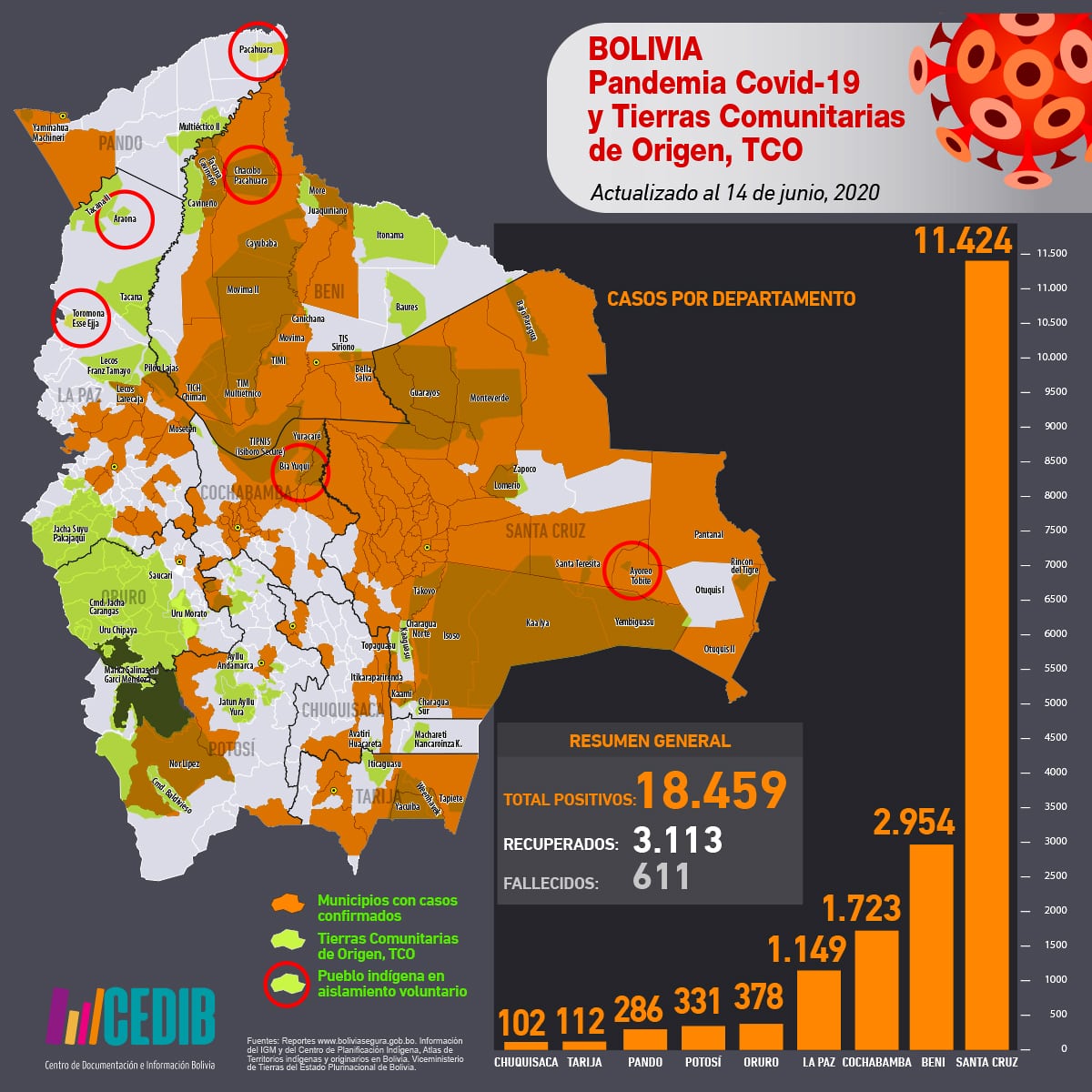 COVID19 en Bolivia y pueblos indígenas