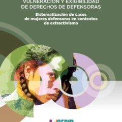 Mujeres defensoras en contextos de extractivismo