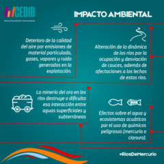 Ríos de mercurio: Impacto ambiental