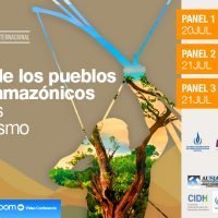 Jornadas de intercambio internacional: Derechos de los Pueblos Indígenas amazónicos en contextos de extractivismo y pandemia