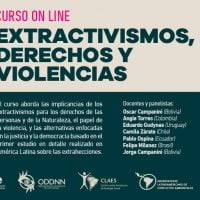 Curso Extractivismos, Derechos y Violencia