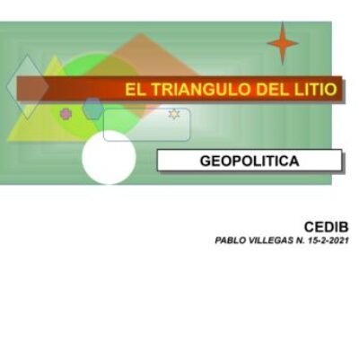 Geopolítica del tríangulo del Litio