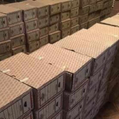 Las cajas donde se guardan los documentos. Foto: Marco Gandarillas