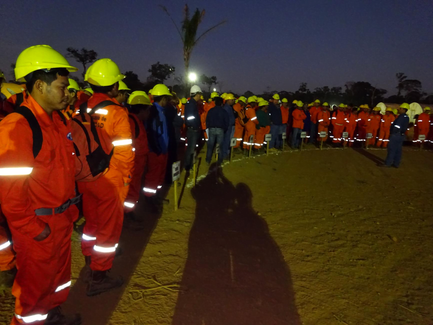 Los monitores socioambientales supervisaron los trabajos que realizó la empresa BGP Bolivia en el territorio Tacana. Foto: Monitores Socioambientales.