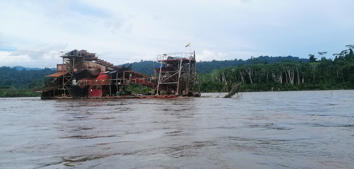 madidi minerai dragas