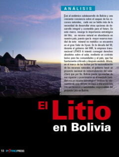 Litio en Bolivia