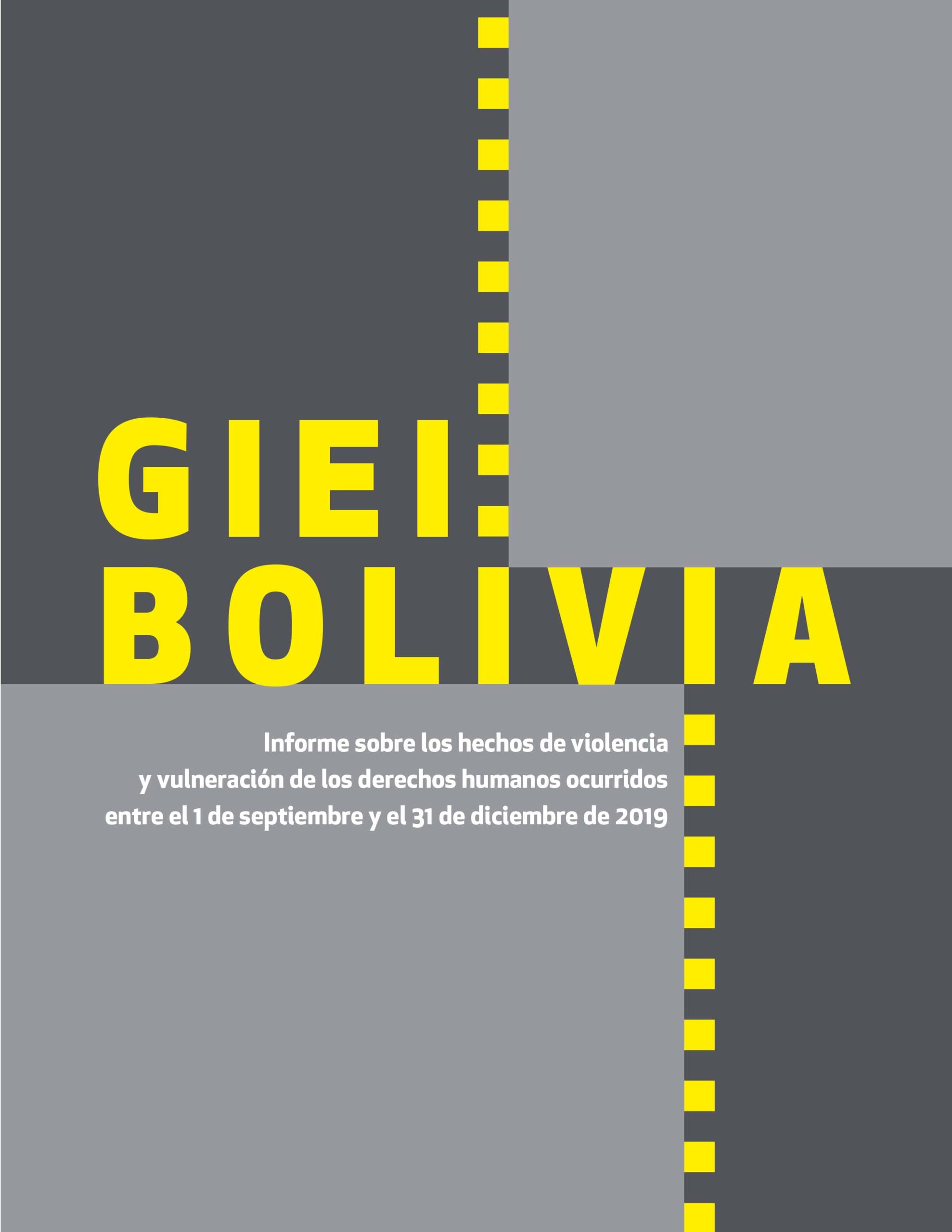 Informe GIEI Bolivia