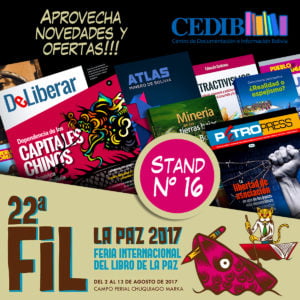 CEDIB en la Feria del Libro de La Paz