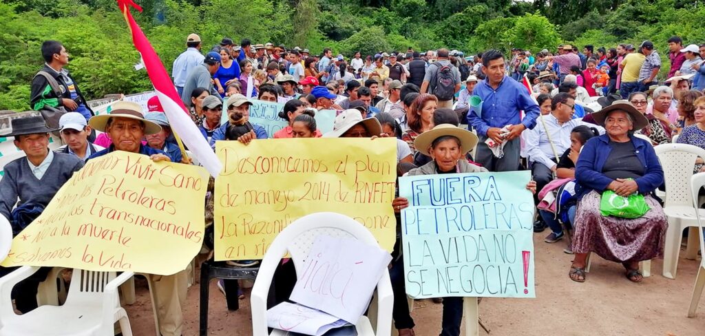 Resistencia al avance petrolero en Tariquía