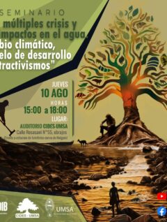 Seminario «Las múltiples crisis y sus impactos en el agua» La Paz ( 10/08/23)