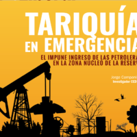 Artículo: Tariquía en emergencia. El impune ingreso de las petroleras en la zona núcleo de la reserva