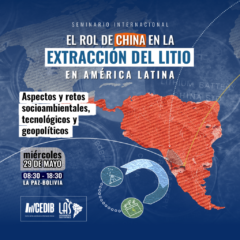Videos. Seminario Internacional «El rol de China en la explotación de litio en América Latina»