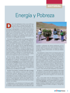 Petropress 6 Editorial | Energía y Pobreza