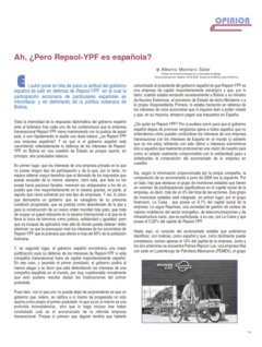 Petropress 2 | Ah ¿Pero Repsol YPF es española?