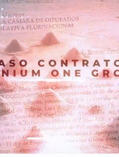 Evento Completo | Conversatorio Acceso a información en el proceso de industrialización litio. Contrato Uranium One