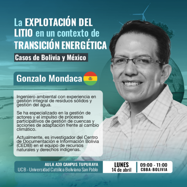bibliografias TRANSICION ENERGÉTICA cbba- Gonzalo Mondaca
