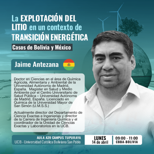 bibliografias TRANSICION ENERGÉTICA cbba- Jaime Antezana